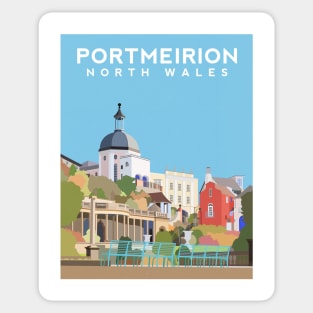 Portmeirion - North Wales Sticker